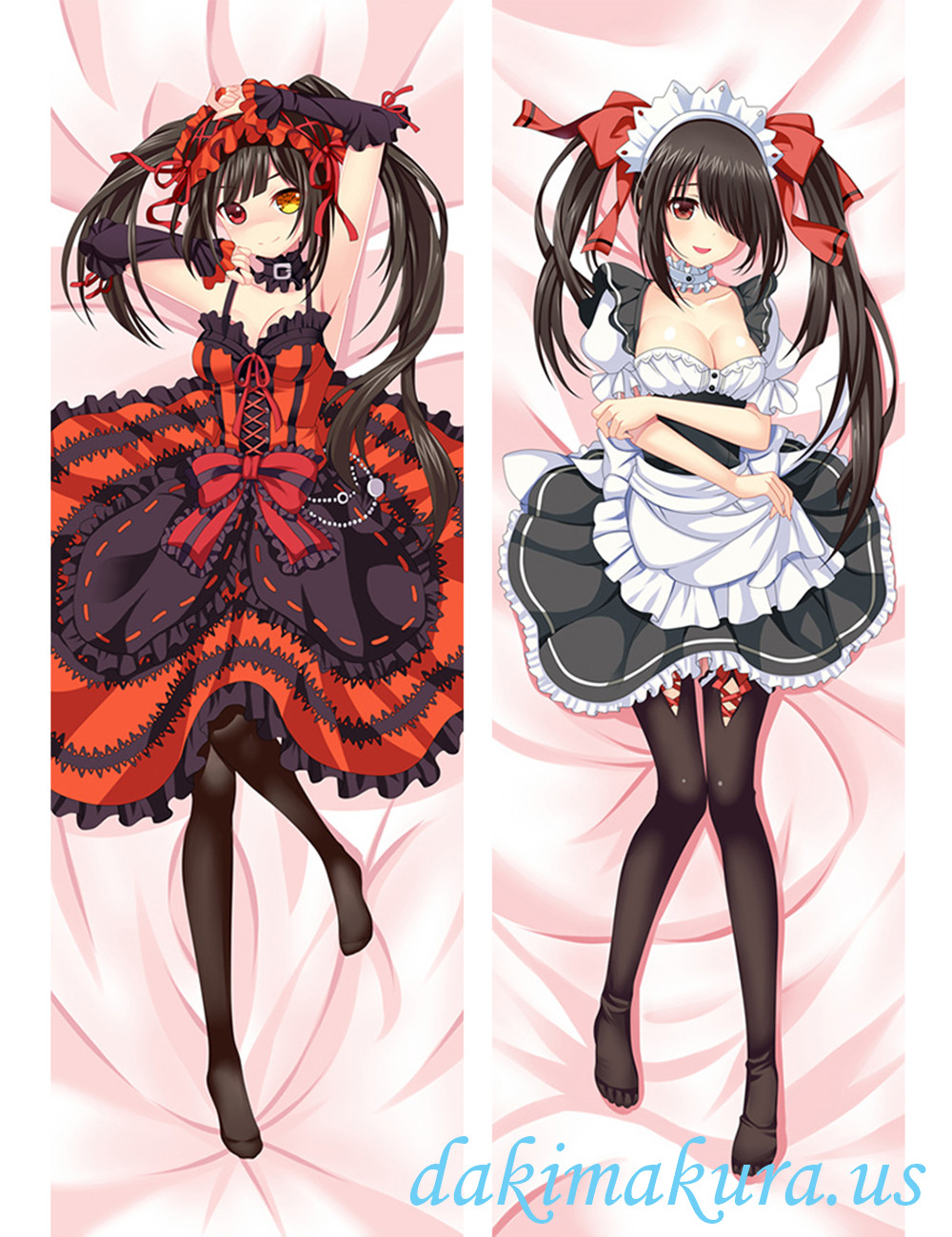 Kurumi Tokisaki - Date A Live Anime Dakimakura Japanese Love Body Pillow Cover